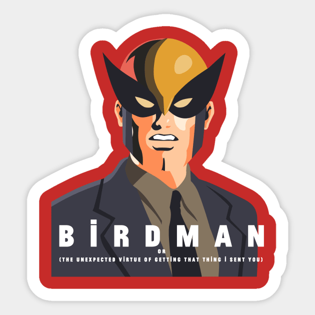 Harvey Birdman Sticker by Beetlebum